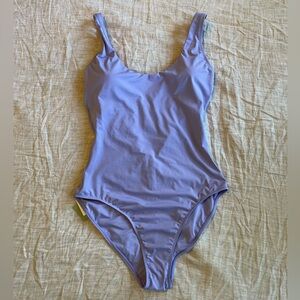 Andie Women's One Piece Swimsuit in Lavender
